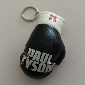 Paul vs. Tyson Boxing Glove Keychain  LIMITED EDITION / BRAND NEW